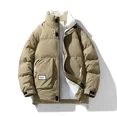 thumbnail image 3 of Chaqueta de plumón de cuello alto ultrafina para hombre, ropa gruesa de talla grande para invierno, chaqueta cálida, nuevos productos, 3 of 4