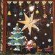 thumbnail image 4 of Decoración de cristal JAMW Papá Noel árbol de Navidad pegatinas de pared 2 juegos, 4 of 5