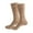 Khaki, variant on Bavarian Oktoberfest Knitted Traditional Over The Knee Stockings For Festival And Party Wear