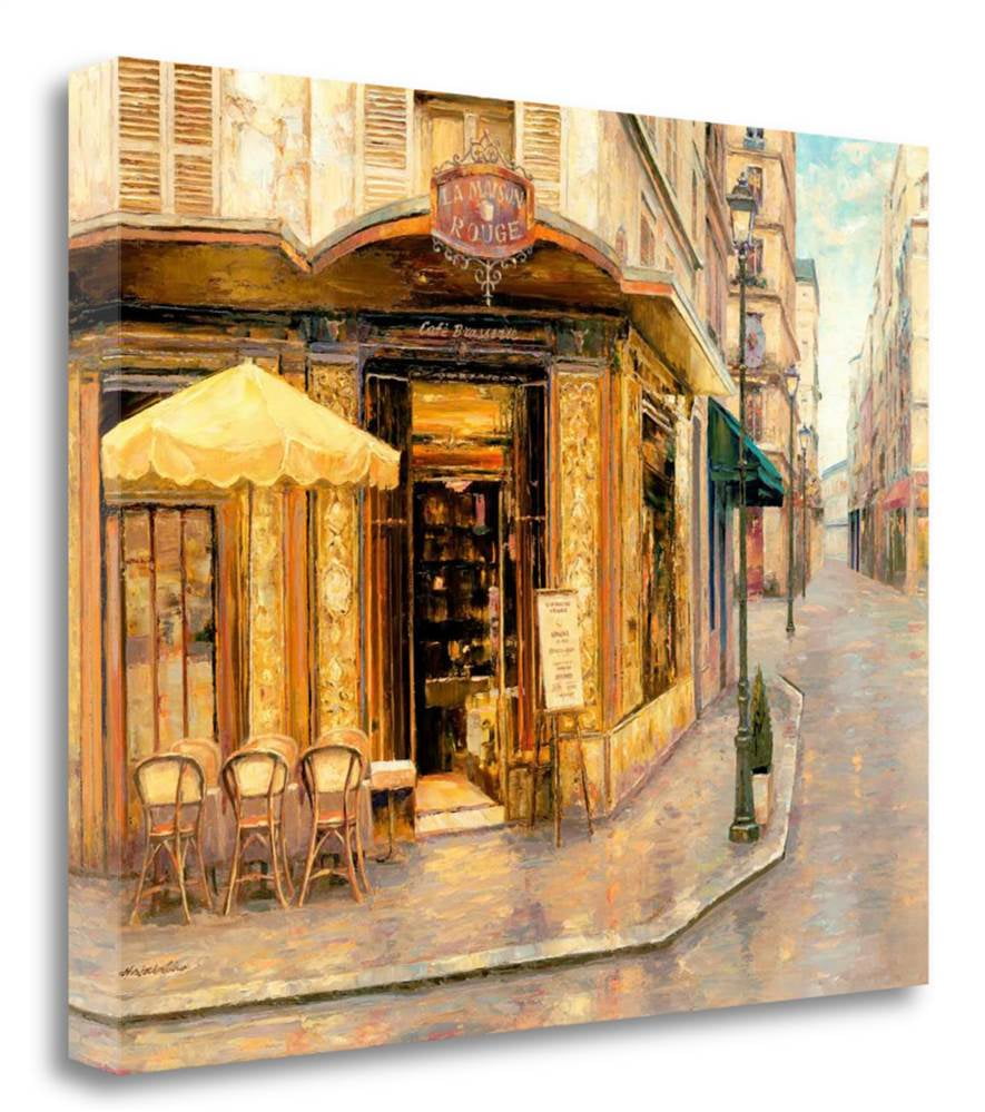 Red House Cafe By Haixia Liu Fine Art Giclee Print Canvas 24 In W X 19 In H 6 Lbs Walmart Com Red House Cafe By Haixia Liu Fine Art Giclee Print Canvas 24 In W X 19 In H 6 Lbs Walmart Com