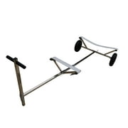 stainless Steel Boat Transom Launching Trailer Hand Dolly for Inflatable with 16'' wheels