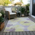 thumbnail image 6 of Addison Rugs Chantille Indoor/Outdoor Transitional Floral Wheat Washable Rectangle Rug, 5' x 7'6", 6 of 6
