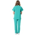 thumbnail image 3 of Banu Unisex Scrubs Set - 7 Pocket Medical Scrubs for Women and Men | Nurse Scrub Sets for Women and Men, 3 of 17
