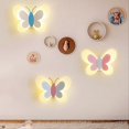 thumbnail image 5 of Children Bedroom Lamp Modern Butterfly Wall Lamps,White & Blue, 5 of 5
