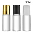 thumbnail image 3 of 1 Pack Glass Roll On Bottles Empty Deodorant Containers, Travel Glass Roller Ball Bottles For DIY Essential Oil Sunscreen Moisturizer Perfume Aromatherapy, 3 of 5