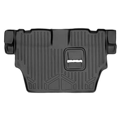 MAXLINER C0071 Floor Mats for Dodge Durango, 2011-2017, with 2nd Row Bench Seat 3rd Row, Black