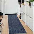 thumbnail image 2 of FairOnly 2'x6' Solid Blue Modern Runner Rugs for Hallway Machine Washable Entryway Laundry Runner Rug with Non Slip Backing, 2 of 7
