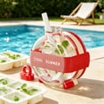 thumbnail image 5 of COM1950s 2-in-1 Press-Release Ice Tray Tumbler, Portable Ice Maker Water Bottle with Straw, Touch-Free Frozen Cube Mold, Leak-Proof Cold Drink Cup for Travel, Beach, and Daily Use, 5 of 6