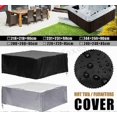 thumbnail image 2 of Multi-purpose polyethylene waterproof tarpaulin, silver, 240*240*25cm, 2 of 3