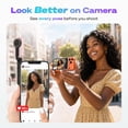 thumbnail image 3 of Synco XView Selfie Monitor Screen Wireless P2P 4K/1080p Magnetic Camera Vlog Monitor with 164FT Range for iPhone 7-17 Series, 3 of 7