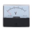 thumbnail image 1 of DH-670 DC 0-50 V voltios tensión analógica rectangular aguja Voltímetro Medidor panel, 1 of 3
