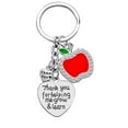 thumbnail image 1 of EGNMCR Keychains Teacher Keychain Graduation Gifts 2021 Heart Teacher Appreciation Gift A Keychain, 1 of 1