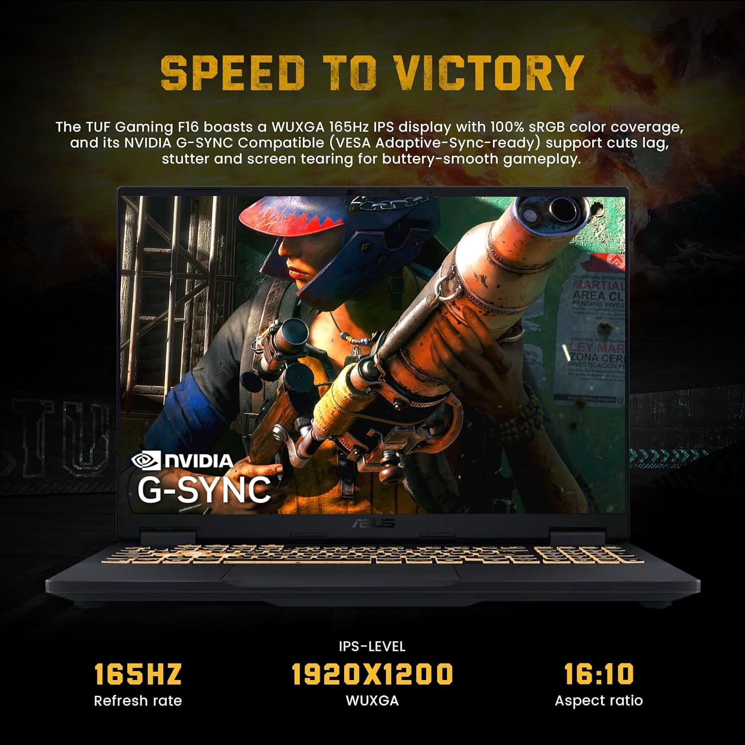 ASUS TUF F16 16" WUXGA 165Hz Gaming Laptop, Intel i7-14650HX, NVIDIA GeForce RTX 5070 8GB, 16GB DDR5, 1TB SSD, RGB Backlit Keyboard, 1080p IR Camera, Wi-Fi 6E, Win 11, Gray, 1TB Docking Station Set
