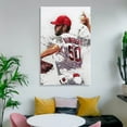 thumbnail image 6 of Adam Wainwright Canvas Poster Wall Art Poster Scroll Canvas Painting Picture Living Room Decor Home 16x24inch(40x60cm), 6 of 6