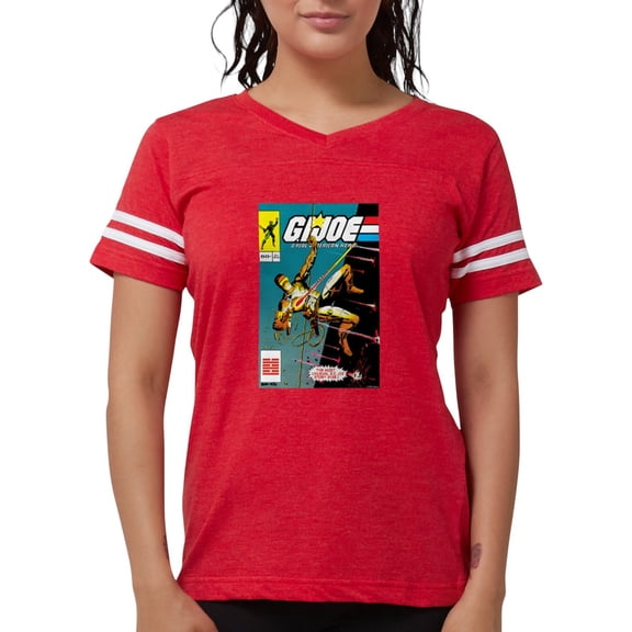 CafePress - G.I. Joe Silent Interlude Women's Football T Shirt - Womens Football Shirt