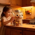 thumbnail image 4 of Chihuahua Glass Candy Jar with Lid, Large Animal Shaped Food Storage Kitchen Canister, Cute Airtight Dogs Snack Container for Cookies,Coffee Pods, 4 of 8