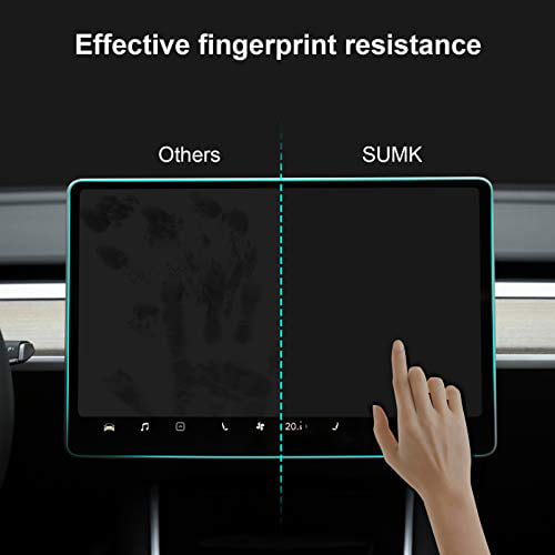 YEE PIN Car Navigation Tempered Glass Screen Protection Film for 2019 Pilot 8Inch Touch Sensitivity Anti-Explosion Scratch Resistance 