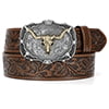 A|Coffee(Bronze Bull Buckle)