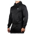 thumbnail image 3 of Sudadera Wilson Talla CH con Cierre y Bolsas Laterales de French Terry Negro, 3 of 4