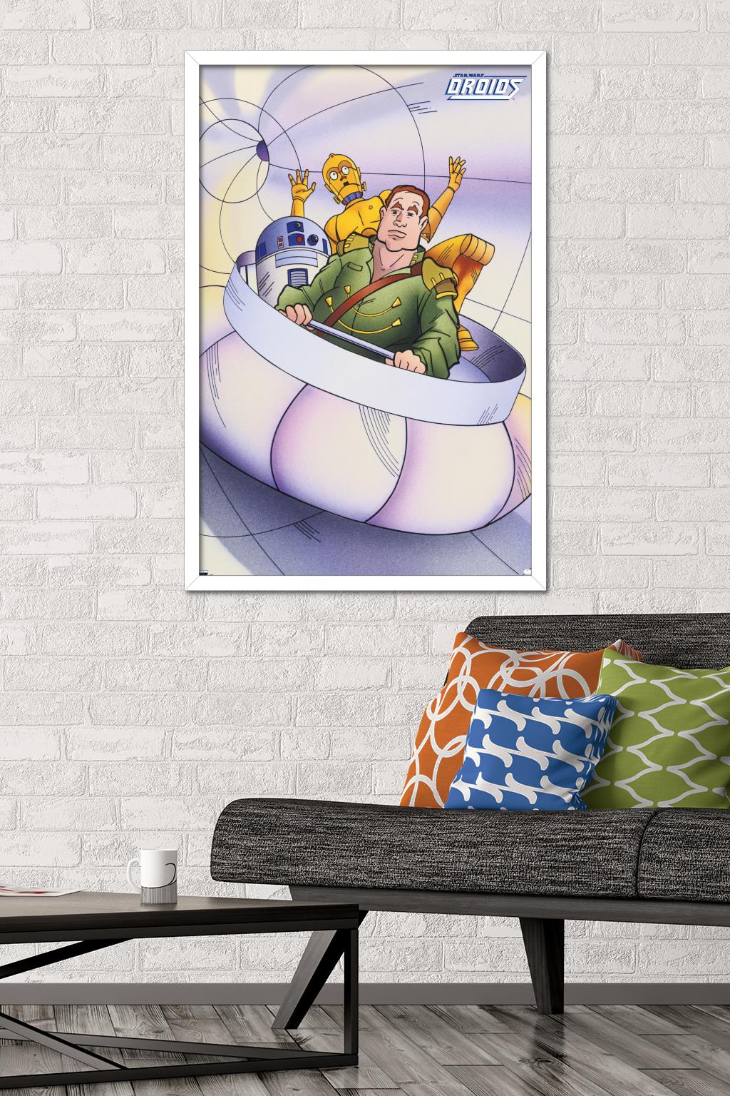 Star Wars: Droids - Tube Wall Poster, 22.375" x 34", Framed