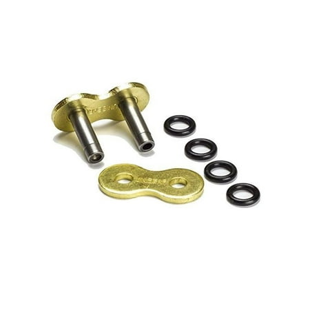 530 Motorcycle Chain O-Ring Gold, Connecting Link, Rivet Type Durable (Best Type Of Motorcycle Chain)