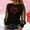 Black3, variant on YTCAMLO Mesh Long Sleeve Womens Blouses Trendy Cute Love Heart Valentines Shirts Lightweight Round Neck Tunic Tops Dressy Outfits