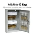 thumbnail image 2 of Armario para llaves BankSupplies Fort Knox, acero, 40 llaves, 2 of 9