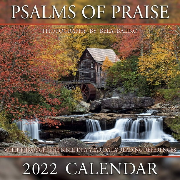 Psalms Of Praise 2022 Wall Calendar - Walmart.com