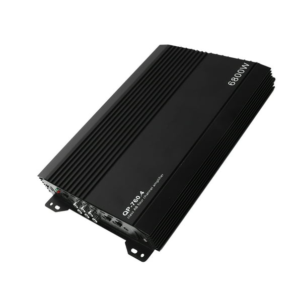 AMP de Potencia, Amplificador de Automóvil de Alta Eficiencia Salida Conexión SEGURA PARA ESTÉREO