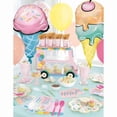 thumbnail image 3 of Unique Industries' Rainbow Birthday Sweets Cake-Shaped 9.25" Plates, 8ct - Foil Stamping, 3 of 3