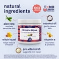 thumbnail image 3 of Petpost Bulldog Wrinkle Wipes - 100 Pre-Soaked Cotton Pads with Coconut Oil & Aloe - Gentle Cleanser for Pug, Bulldog & Wrinkly Breed Folds, 3 of 9