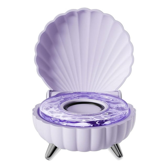 Lksixu Conch Bluetooth Speaker Colorful Light Bedroom Mini Bluetooth Speaker Light Cool And Fashion Bluetooth sound Electronics for Home Office School