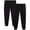 Black/Black Ink, variant on Southpole Mens Sweatpants Lightweight Stretch Fleece Athletic Joggers for Men 2 Pack