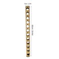 thumbnail image 4 of Vertical Wine Rack, Stainless Steel Wall Mounted Vertical Red Wine Bottle Holder Rack with Installation Accessories for Household Bar Supplies[Gold 12 holes], 4 of 9