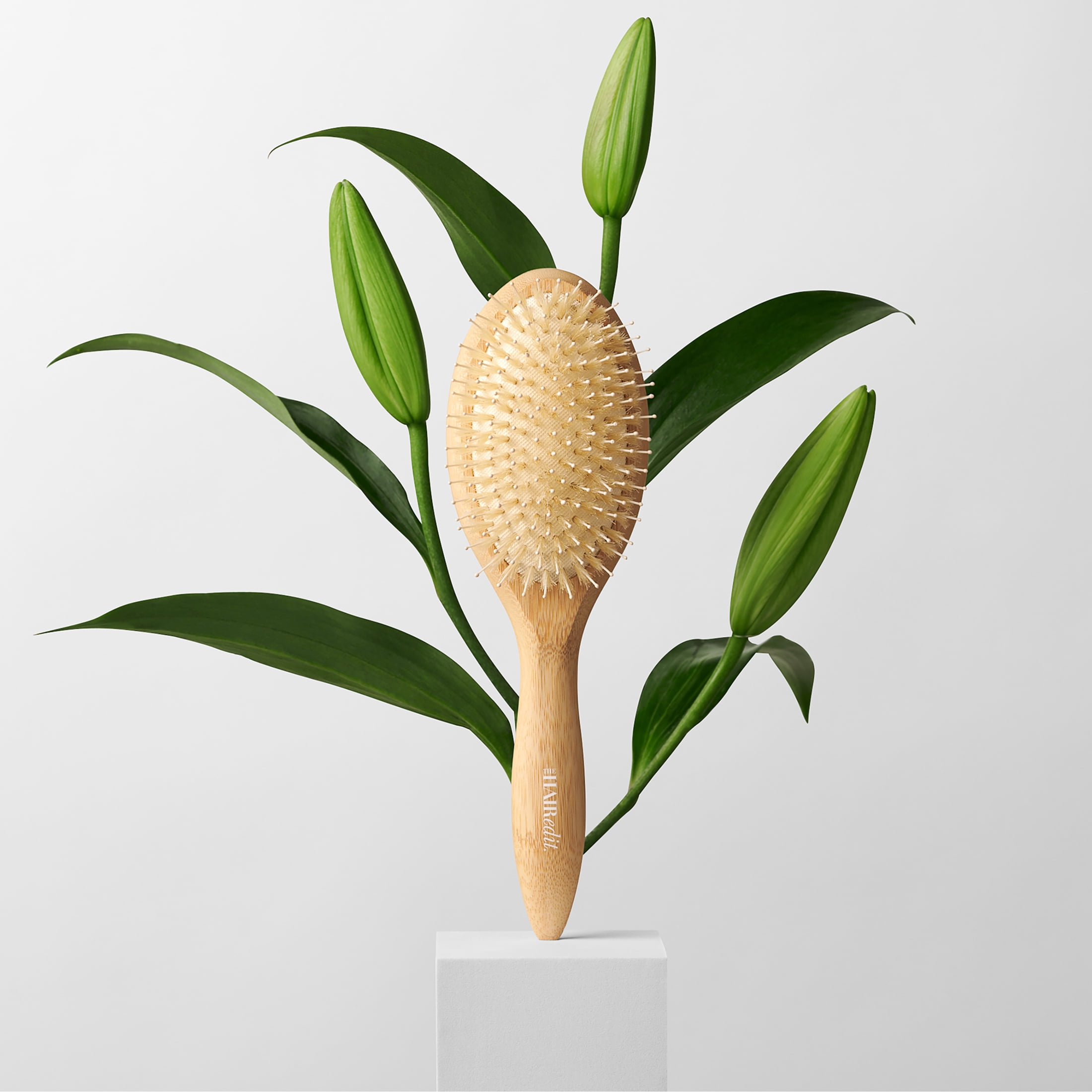 The Hair Edit Glossifier Boar Bristle Bamboo Hair Brush