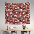 thumbnail image 2 of Yiaed Skull record Guitar music Print Tapestry for Bedroom,Tapestry Wall Tapestries, Tapestry Aesthetic for Living Room Dorm Room 51" X 60", 2 of 6