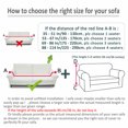 thumbnail image 4 of PiccoCasa 3 Seater Sofa Slipcover Spandex Couch Cover, Large Silver Gray, 4 of 8