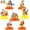 PD6, variant on 9 pack Princess Party Honeycomb Centerpiece Table Decorations Birthday Party Decorations Princess Theme Birthday Party Supplies