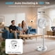 thumbnail image 3 of Ventilador con pilas AddAcc, 4000 mAh, recargable, 106 horas de funcionamiento, 3 of 9