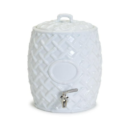 

Two s Company Faux Bamboo Beverage Dispenser