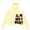 Light Yellow, variant on ZHOUCHANKIDS Men's Hop Letter Print Oversized Hoodie Heavyweight Casual Gothic Streetwear Pullover Sweatshirt for Fall Winter Light Gray S