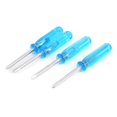 thumbnail image 1 of Destornillador de bolsillo pequeño rechoncho de precisión de cruceta de 2 mm, 5 piezas, azul BANYUO Hogar, 1 of 3