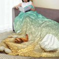 thumbnail image 6 of Zufioo Starfish And Seashell On The Beach Fleece Blanket Queen Size,Plush Bed Blanket,Ultra Soft Throw Blanket,Plush Fuzzy Cozy Blanket Perfect for Bed,Couch-80"x60", 6 of 7