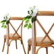 thumbnail image 3 of 17048 Silla de boda al aire libre respaldo flor simulación silla rosa decoración flor atada ANGGREK Otros, 3 of 8