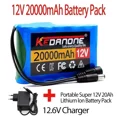 thumbnail image 4 of Batterie Li-Ion Rechargeable Portable 12V 20000mAh pour Appareils Photo CCTV avec Chargeur, 4 of 9