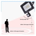 thumbnail image 3 of Outdoor LED PIR Motion Sensor Floodlight 100W 50W Waterproof High Brightness Spotlight For Garden Street Wall Floodlights ,Extraordinary Performance, 3 of 7