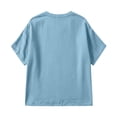 thumbnail image 7 of Xugsiok Womens Cardigan Sweaters Fashion Casual Solid Color V-Neck Button Down Short Sleeve Cover Up, 7 of 7