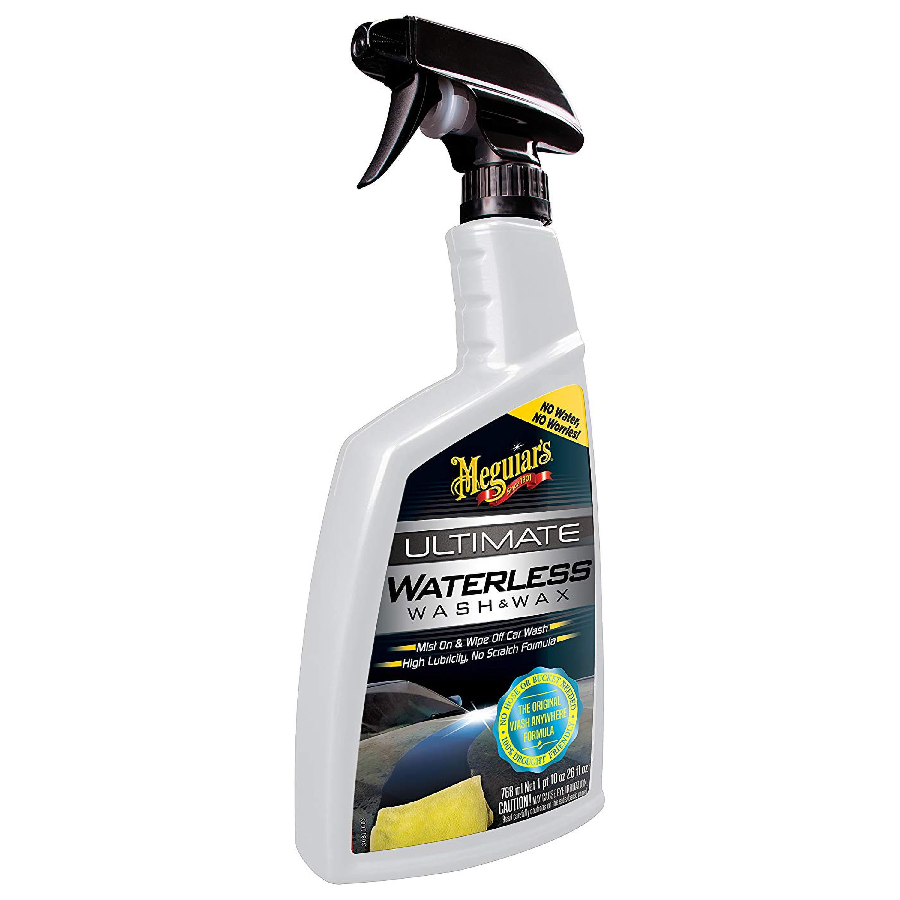 Meguiar's Ultimate Waterless Wash & Wax, G3626, 26 Oz