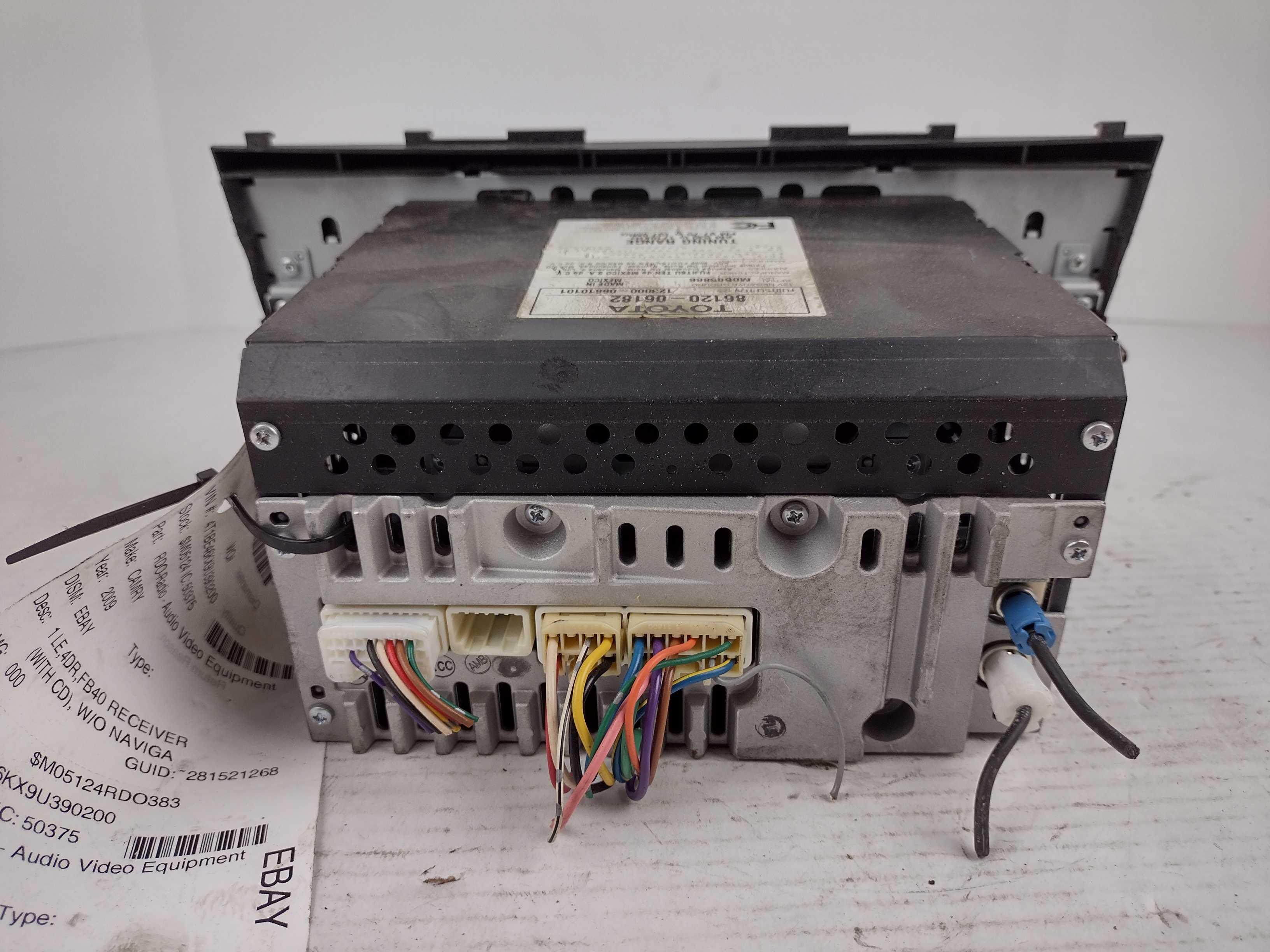 Pre-Owned 07 08 09 Toyota Camry AM FM CD Radio Receiver OEM - Verify Specific Vehicle Fitment In Description - (Good)