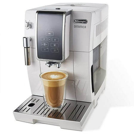 Restored Delonghi Dinamica ECAM35020W Automatic Coffee & Espresso Machine, White (Refurbished)